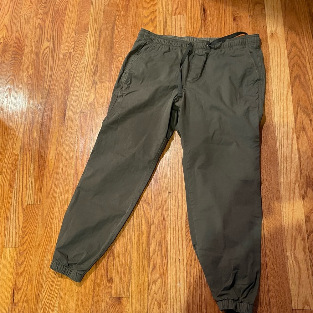 Dark Green Gap Drawstring Men’s Pants size L